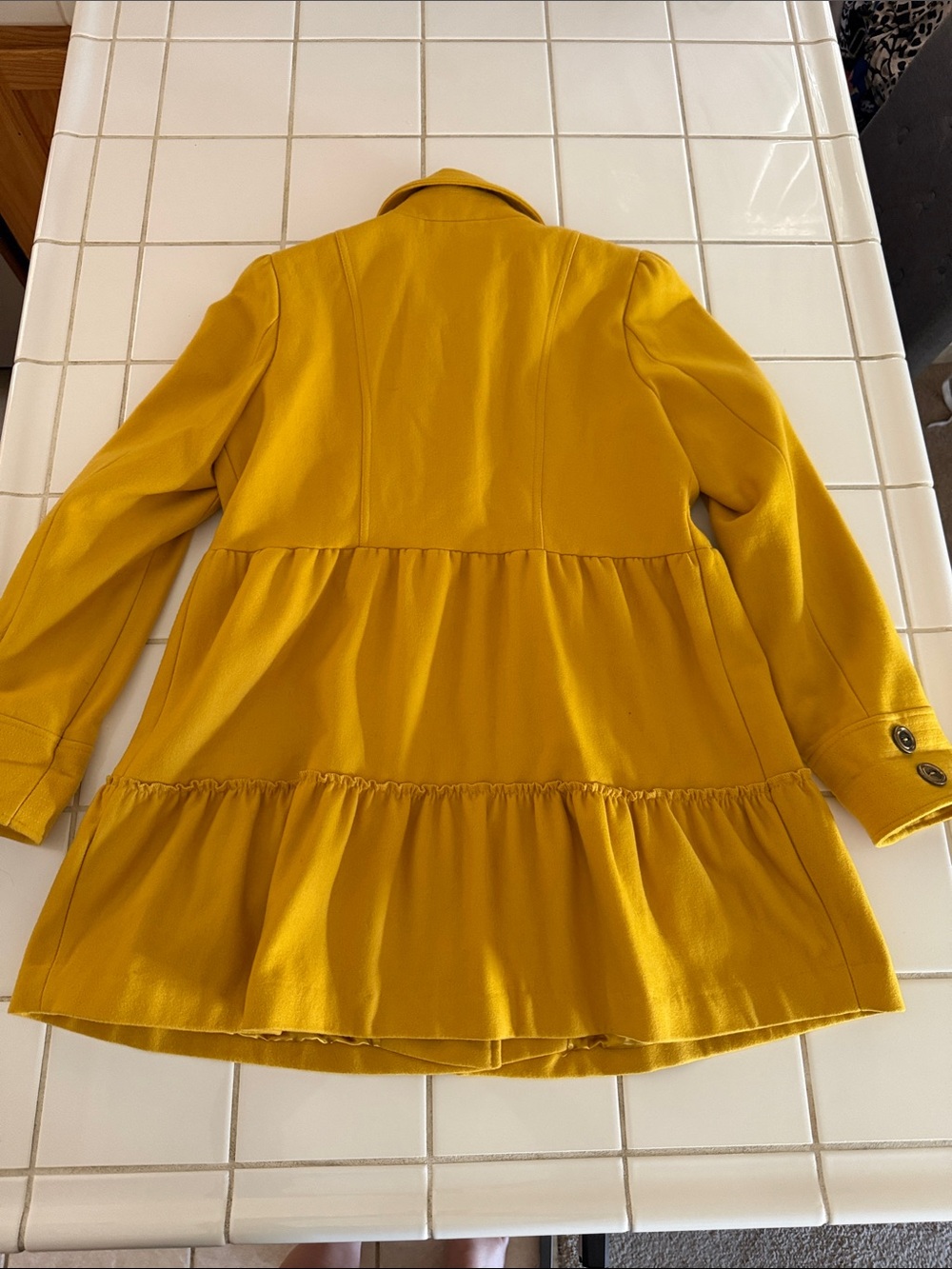 HYDRAULIC yellow peacoat XL - Picture 6 of 9